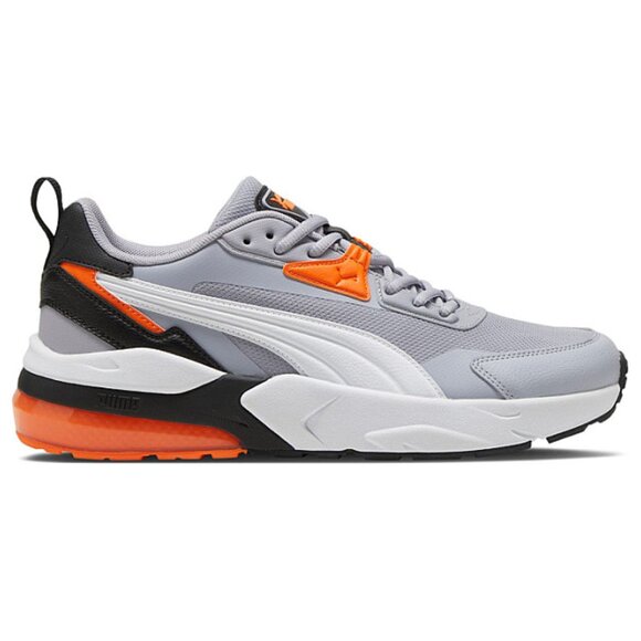 🏀📙 [BRAND NEW] PUMA VIS2K GREY FOG ORANGE MENS SHOES SIZE 12 SNEAKERS 📙🏀 - Picture 1 of 10
